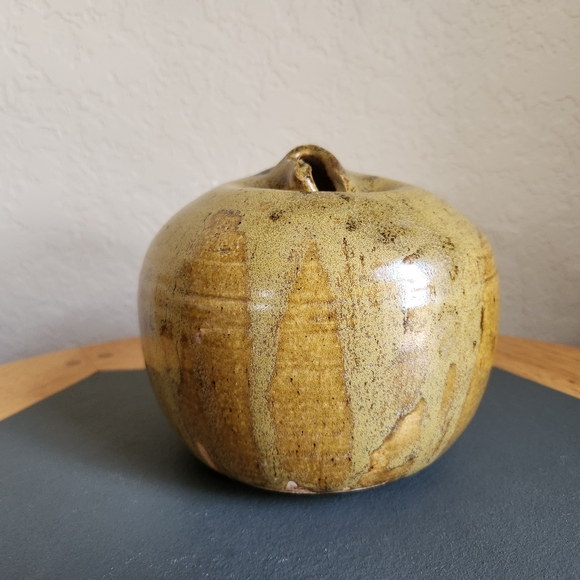 Vintage Studio Pottery Glazed Stoneware Vase - Picture 5 of 7